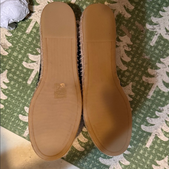 Tory Burch Black and Ivory Espadrilles - Picture 7 of 14